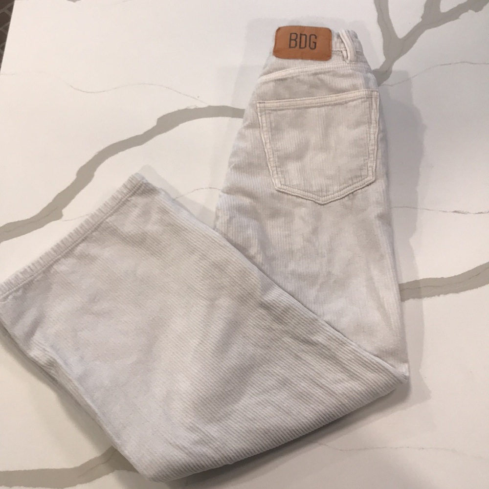 Urban Outfitters BDG High and Wide Corduroy Pants, Size 24